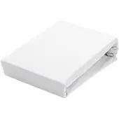 Vandyck Jersey Supreme XXL Hoeslaken White (Jersey)-Lits-Jumeaux XXL (200/210 x 220 cm)