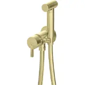 Deante Verborgen mengkraan voor een bidet, met een bidetdouchekop