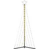 vidaXL LED-kerstboom 339 LEDs warm wit 182 cm