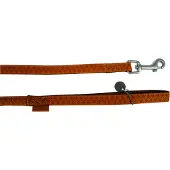 MACLEATHER Zolux Smycz Mac Leather, 15 mm / 1,2 meter, geel [522015JA]