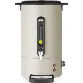 Hendi Warme dranken ketel - 16L - non-drip kraan - roestvast staal - lichtgrijs