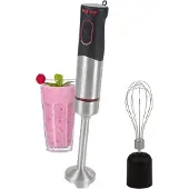ProfiCook Stabmixer-set PC-SMS 1226, roestvrij staal, handmixer, elektrische staafmixer en garde, 1.000 watt