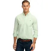 Superdry Overhemd lichtgroen / wit