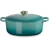 Le Creuset Braad-/Stoofpan Signature 29 cm Bleu Riviera
