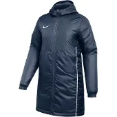 Nike Therma-FIT Park 26 Winterjas Dames Donkerblauw Wit