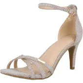 s.Oliver Sandalen met riem goud