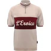 Santini Eroica Vino Korte Mouw Wielertrui