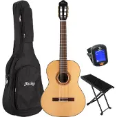 Javier Enriques CAG-75NT Natural klassieke gitaar starterset