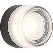 QAZQA Design wandlamp zwart met opaalglas IP44 - Michele