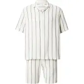 Selected Joggingpak 'SLHCAL' duifblauw / zwart / eierschaal