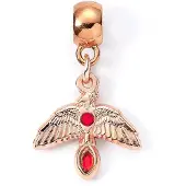 Carat Shop Harry Potter Fawkes Rose Gold Plated Slider Charm