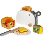 Chr. Tanner GmbH Tanner golden toast set, houten broodrooster incl. brood en boter
