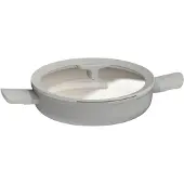 Berghoff Sauteerpan Leo Recycled Balance met Deksel en 2 korte Grepen Antikleef 26 cm Moonmist Gray