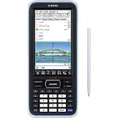 Casio FX-CP400 Grafische rekenmachine Zwart Aantal displayposities: 25 werkt op batterijen (b x h x d) 89 x 21.1 x 206 mm