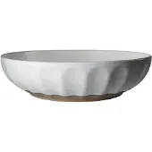 ERNST schaal steengoed Wit-naturel, Ø24 cm