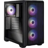 SMX Croft - Mid Tower Behuizing ATX Tempered Glass Zwart