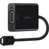Belkin USB-C op VGA Adapter 15cm, zwart F2CU037btBLK
