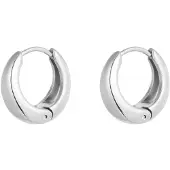 Yehwang medium basic hoop oorbellen