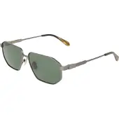 Salvatore Ferragamo Zonnebril - - SF340S - Titanium - Piloot - Matte donker ruthenium