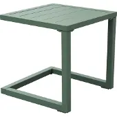 Happy Garden BARBADOS bijzettafel in saliegroen aluminium