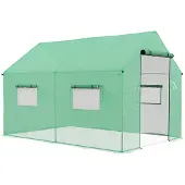 Outsunny Foliengewächshaus mit UV-beständiger Folie 84H-074V00