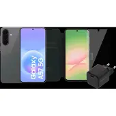 Samsung Galaxy A57 256GB Grijs 5G + Compleet Accessoirepakket