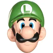 JAKKS Pacific Vegaoo - Luigi masker voor volwassenen