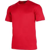 Stanno sportshirt rood Sport t-shirt Jongens/Meisjes Polyester Ronde hals - maat 140