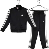 Adidas Trainingspak 'ESSENTIALS CLIMACOOL' zwart / wit