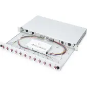 Digitus DN-96331-4 Glasvezel-patchpaneel 12 poorten LC 1 HE