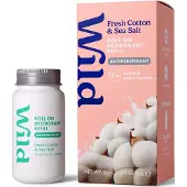 Wild Deodorant Roller Fresh Cotton & Sea Salt Navulling - 50ml