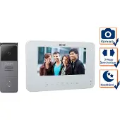 Smartwares Video deurintercom set met smalle buitenpost en groot scherm Byron DIC-25312