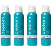 Deoleen Regular Deodorant Spray - 4 x 150 ml Voordeelverpakking