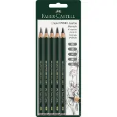 Faber-Castell grafietpotloden set - serie 9000 Jumbo - set met 5 hardheden - FC-119397