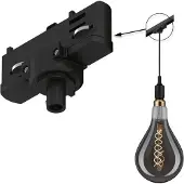 Paulmann 91387 91387 230V-railsysteemcomponenten Pendelophanging ProRail3 Zwart