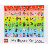 LEGO – MiniFigure Regenboog Puzzel – 1000+