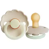 Frigg - Daisy Night Latex 2-Pack - Cream/Croissant - Size 2