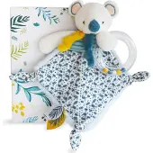 Doudou et Compagnie YOCA DE KOALA Doudou rammelaar - DOUDOU EN MAATSCHAPPIJ - PLUSH / Doudous - Geel - Pluche