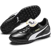 Puma KING Top Turf Voetbalschoenen (TF) Zwart Wit