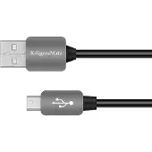 Krüger&Matz USB naar Micro USB kabel, 1,8 meter, model KM0331