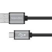 Krüger&Matz KM1235 USB A-naar-micro-USB-kabel, 1 m, Basic