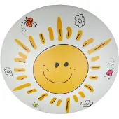 Niermann Standby Plafondlamp SUNNY, geel / oranje, Kinderkamer, Kunststof, plafondlamp