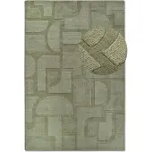 Villeroy & Boch Wollen Vloerkleed Alexis - Groen 80 x 150 cm