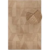 Villeroy & Boch Wollen Vloerkleed Ursule - Bruin 120 x 170 cm