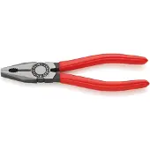 Knipex Kombitang | Kunststof bekleed | Zwart geatramenteerd | Lengte 180 mm - 03 01 180 EAN