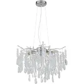 Globo Hanglamp Kinga zilvergrijs Ø 60cm