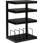 Norstone Esse Hifi Vinyl audio meubel zwart