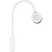 FH Lighting LED-wandlamp Magnetic, dimbaar, wit / opaal, Slaapkamer, metaal, LED wandlamp