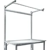 Manuflex Looprails voor werkbanksysteem PROFI, 1500 mm breed