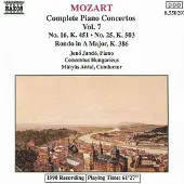 OUTHERE Jeno Jandó - Mozart: Piano Concertos 7 (CD)
